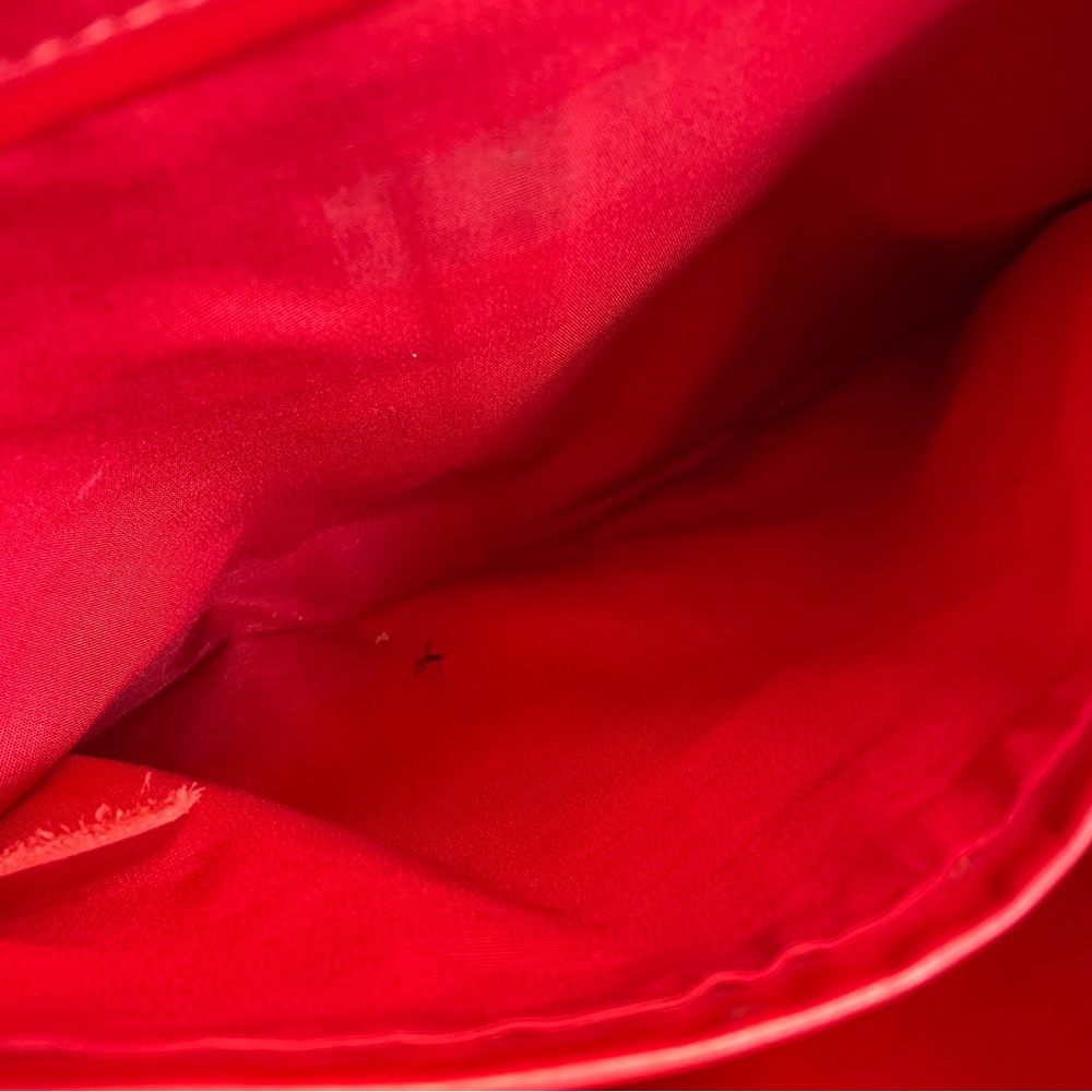 Christian Louboutin Red Leather Tote Bag - Picture 7 of 13
